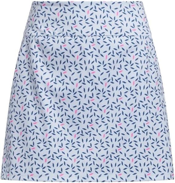 Jupe-short imprimée Adidas Ultimate, jupe de golf pour femme, bleu clair 1/3