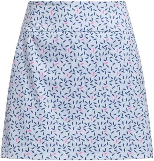 Jupe-short imprimée Adidas Ultimate, jupe de golf pour femme, bleu clair