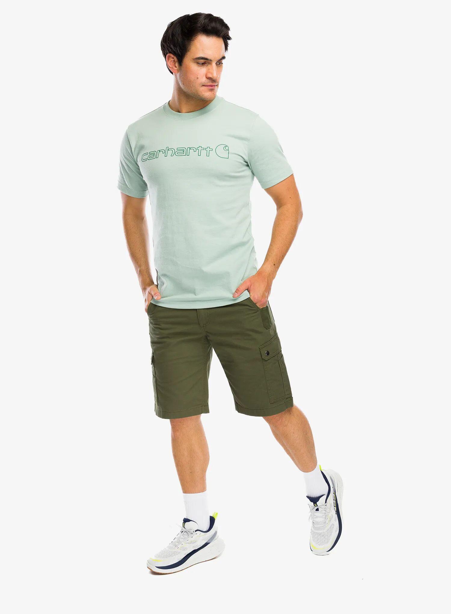 Koszulka bawełniana Carhartt Core Logo T-Shirt S/S 2/7