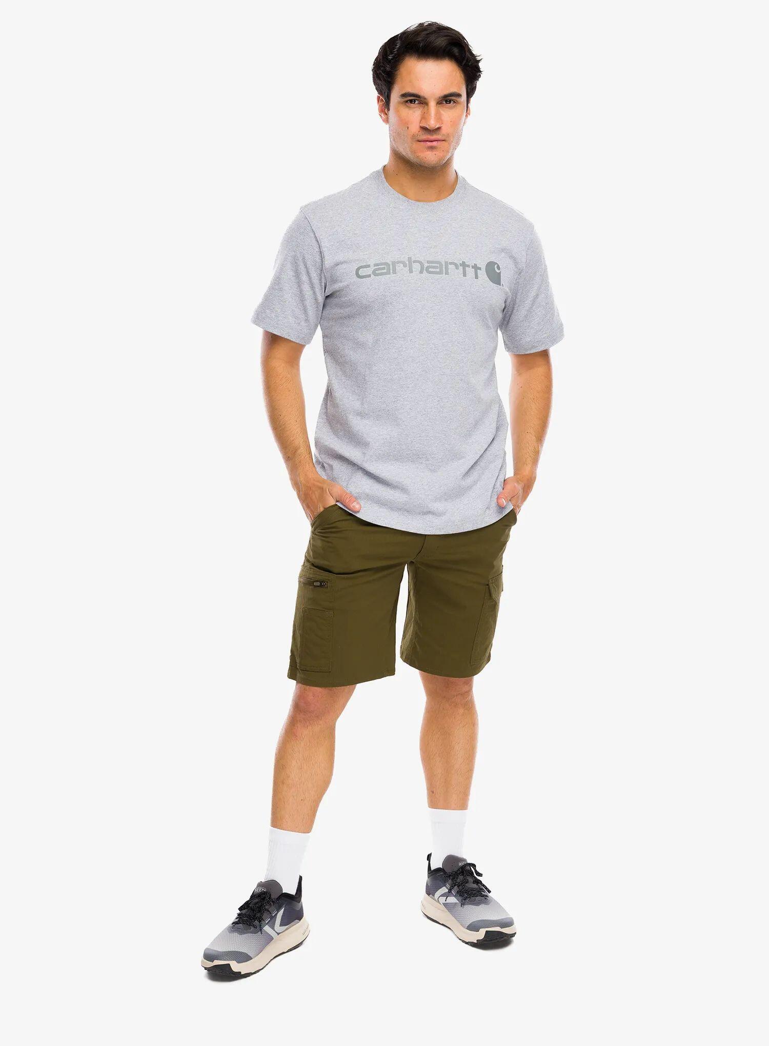 Koszulka bawełniana Carhartt Dearborn Relaxed Logo T-Shirt 2/7