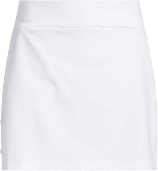 Jupe-short Adidas BTC Twisteave, jupe de golf pour femme, blanche