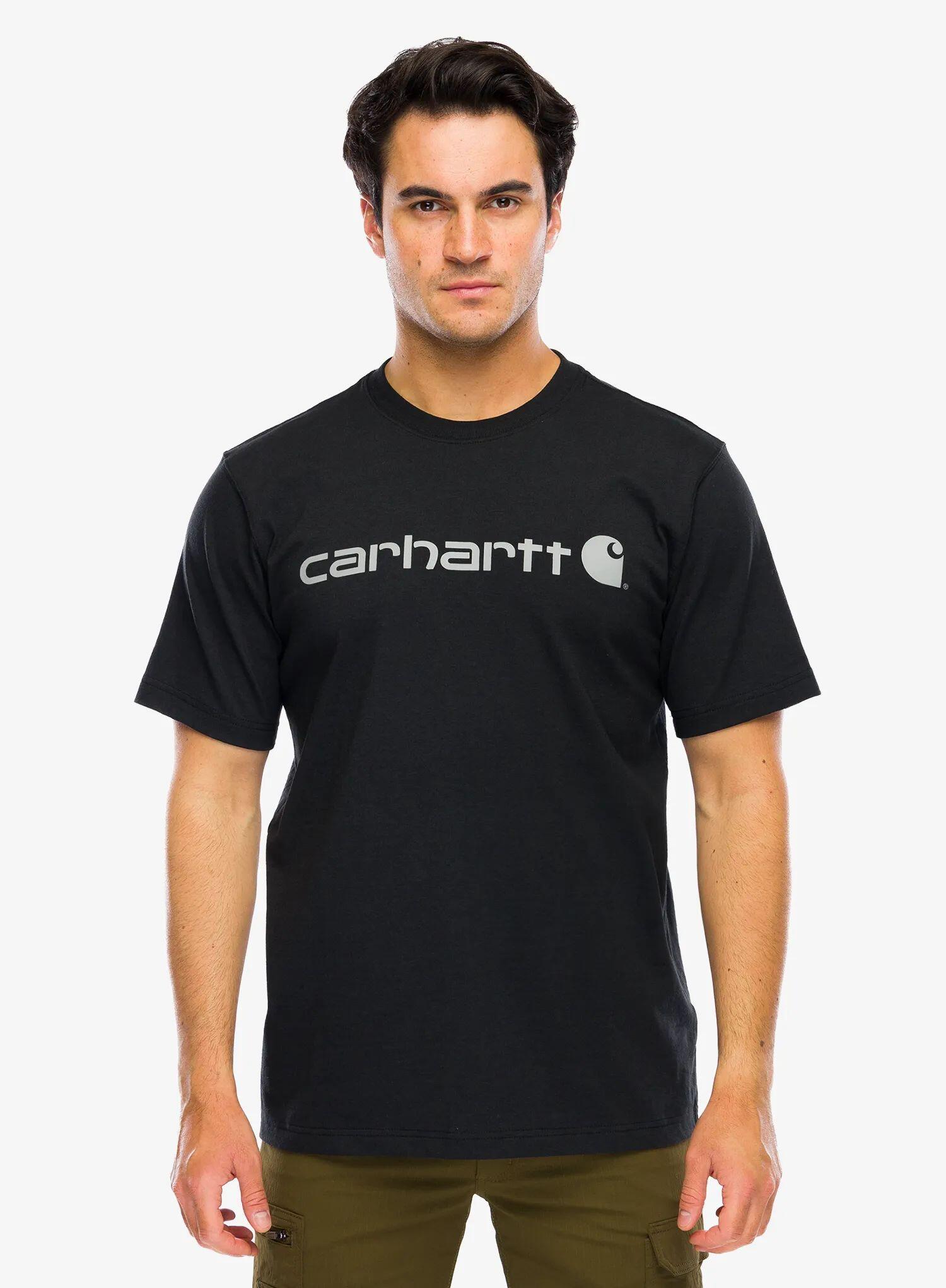 Koszulka bawełniana Carhartt Dearborn Relaxed Logo T-Shirt 7/7