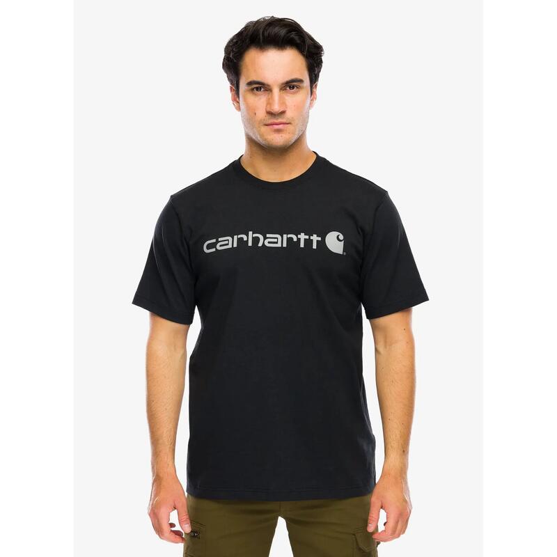 Koszulka bawełniana Carhartt Dearborn Relaxed Logo T-Shirt