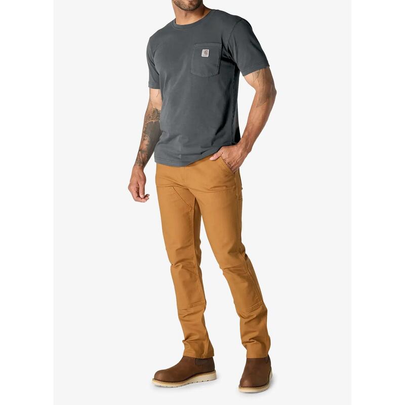 Koszulka bawełniana Carhartt Irvine Relaxed Garment Dyed T-Shirt