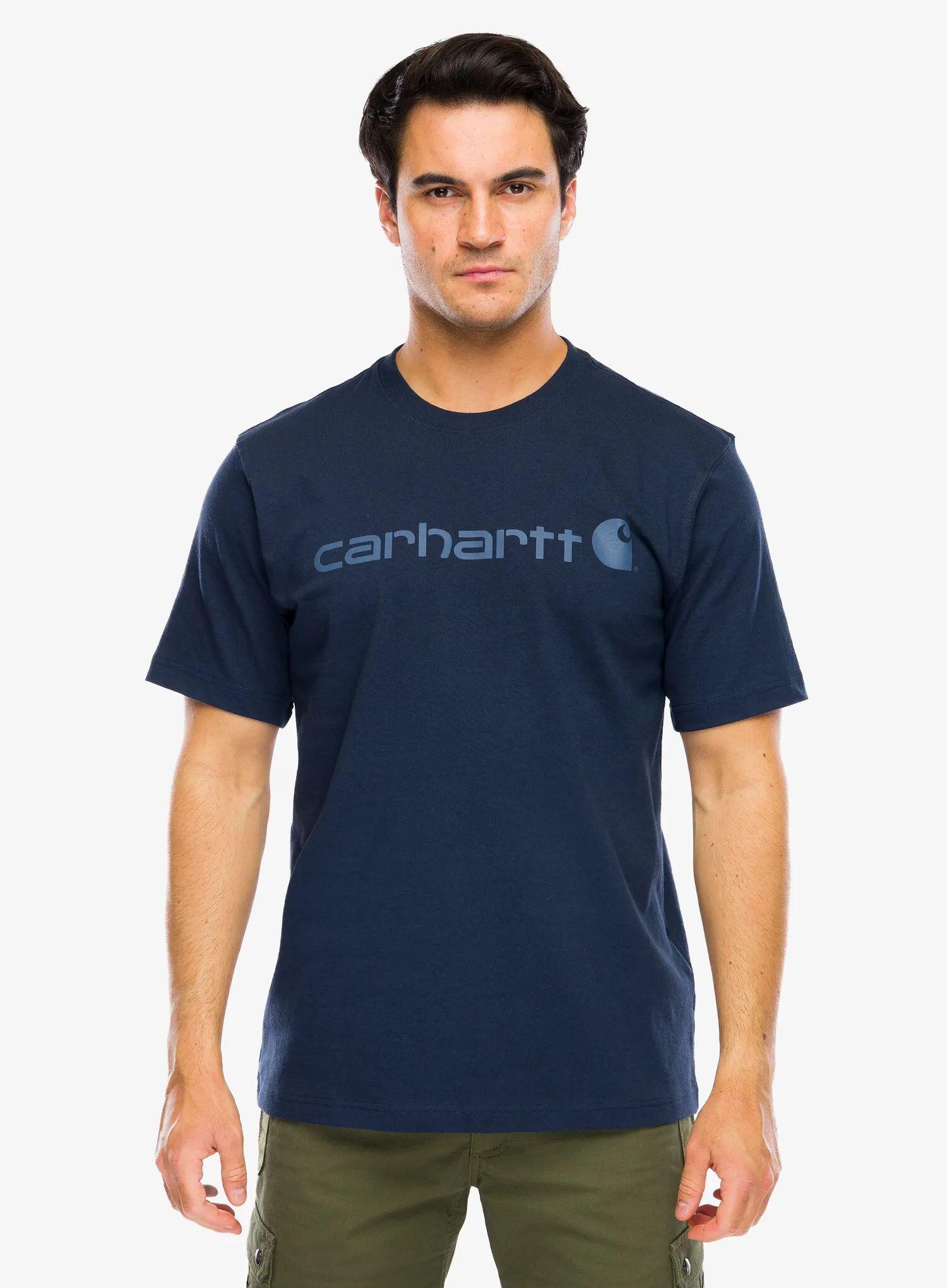 Koszulka bawełniana Carhartt Dearborn Relaxed Logo T-Shirt 7/7