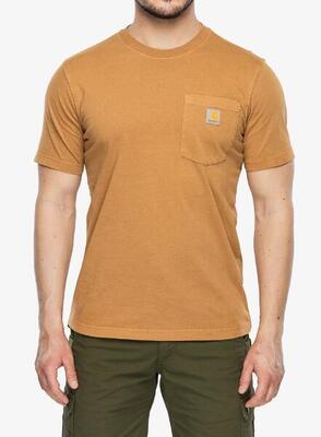 Koszulka bawełniana carhartt irvine relaxed garment dyed t-shirt
