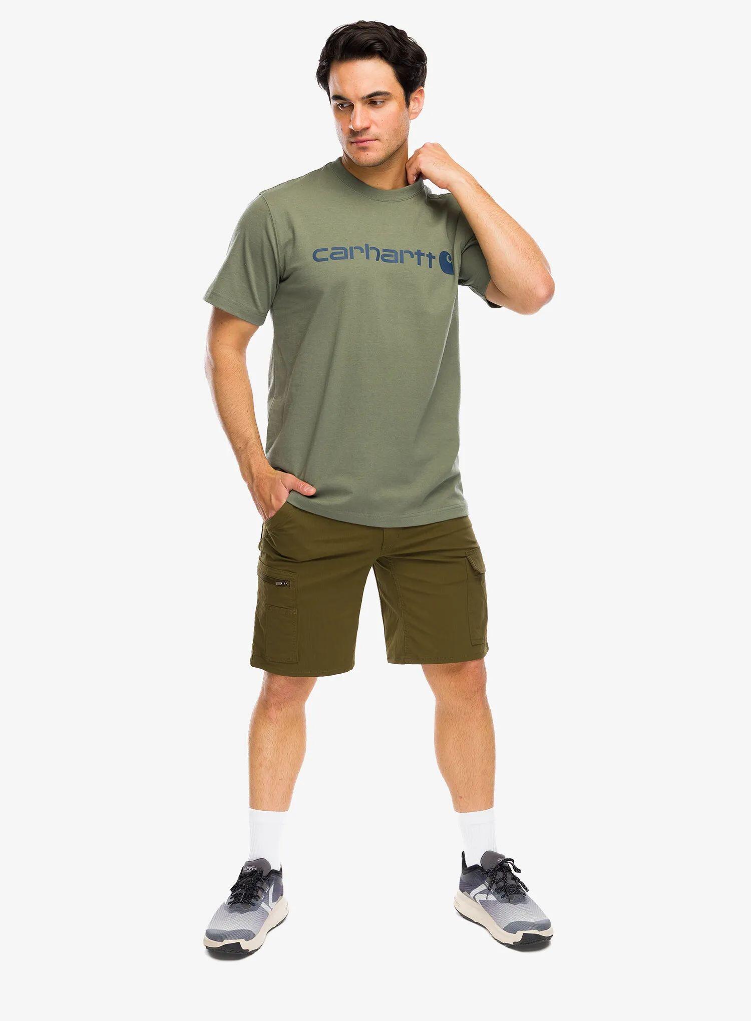 Koszulka bawełniana Carhartt Dearborn Relaxed Logo T-Shirt 2/7