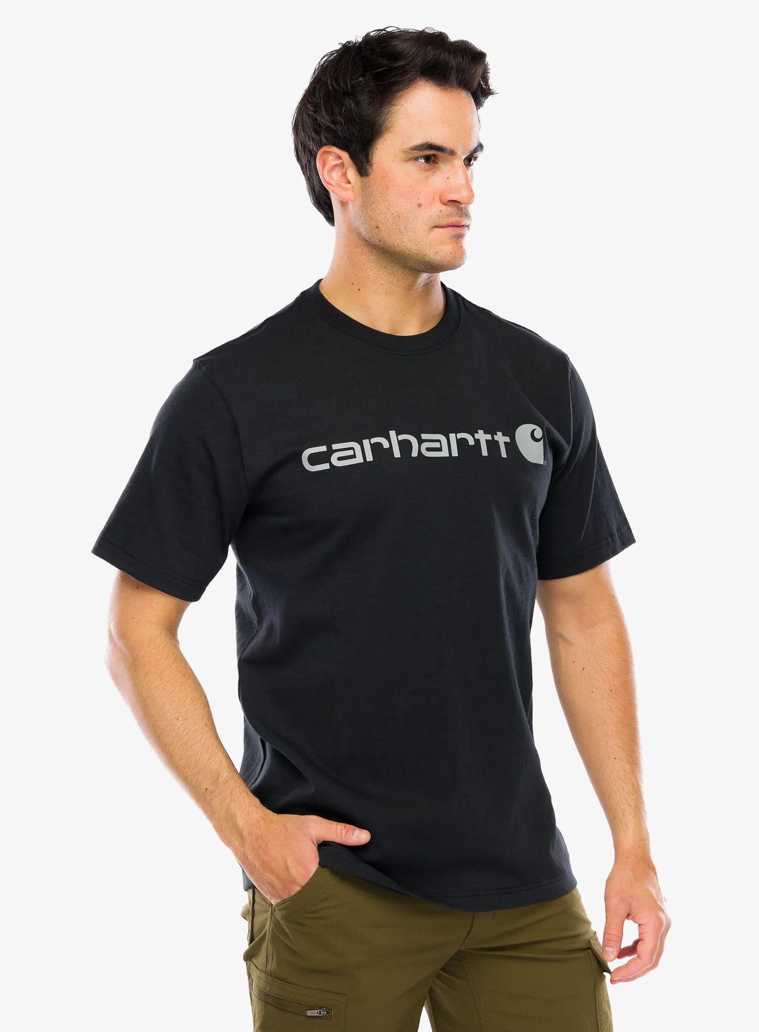 Koszulka bawełniana Carhartt Dearborn Relaxed Logo T-Shirt 4/7
