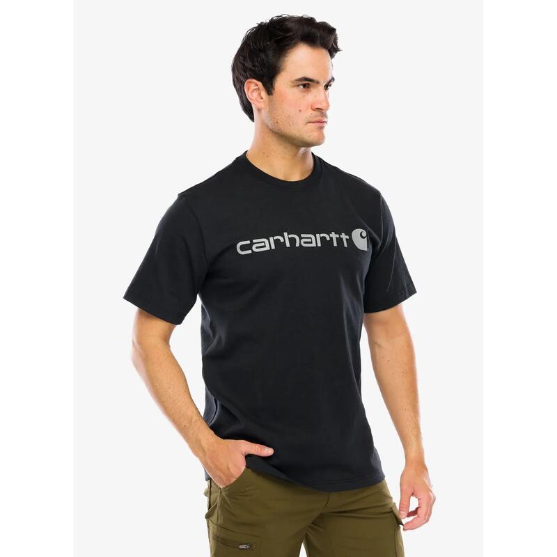 Koszulka bawełniana Carhartt Dearborn Relaxed Logo T-Shirt