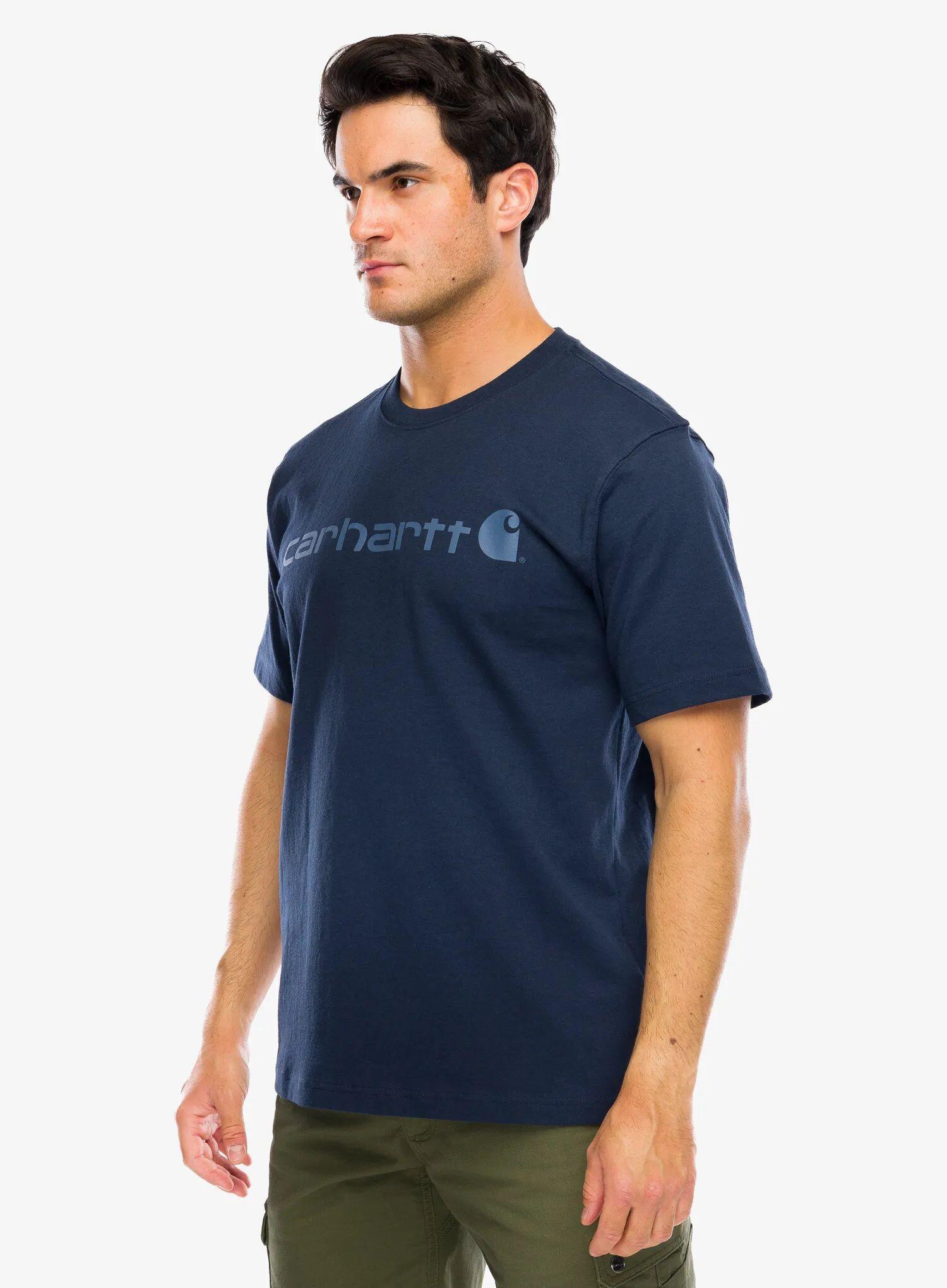 Koszulka bawełniana Carhartt Dearborn Relaxed Logo T-Shirt 4/7