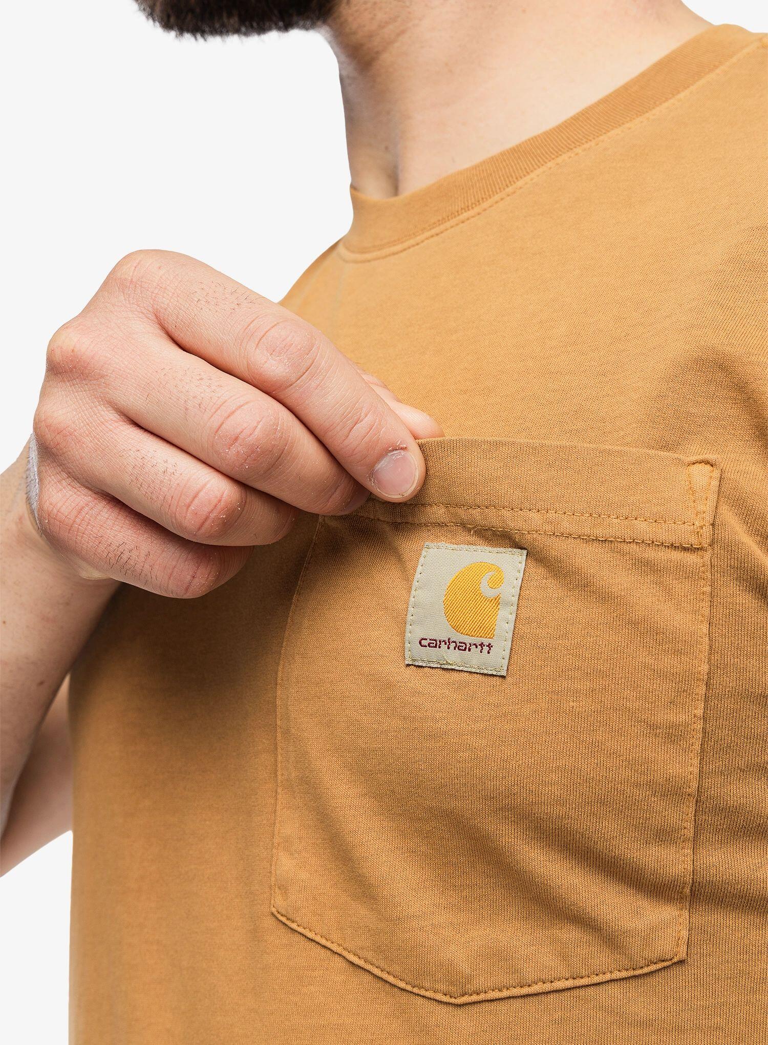Koszulka bawełniana Carhartt Irvine Relaxed Garment Dyed T-Shirt 7/7