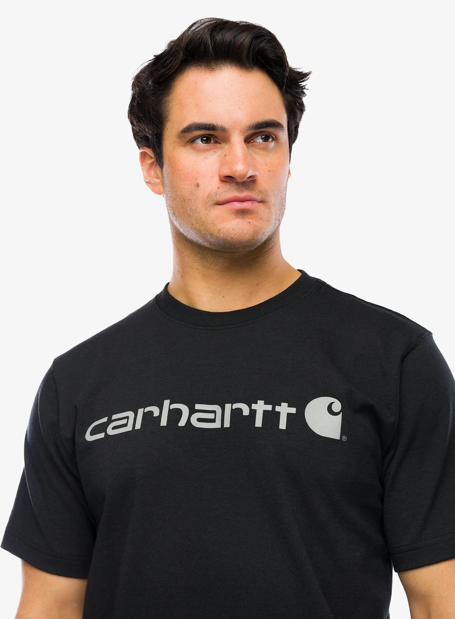 Koszulka bawełniana Carhartt Dearborn Relaxed Logo T-Shirt 6/7