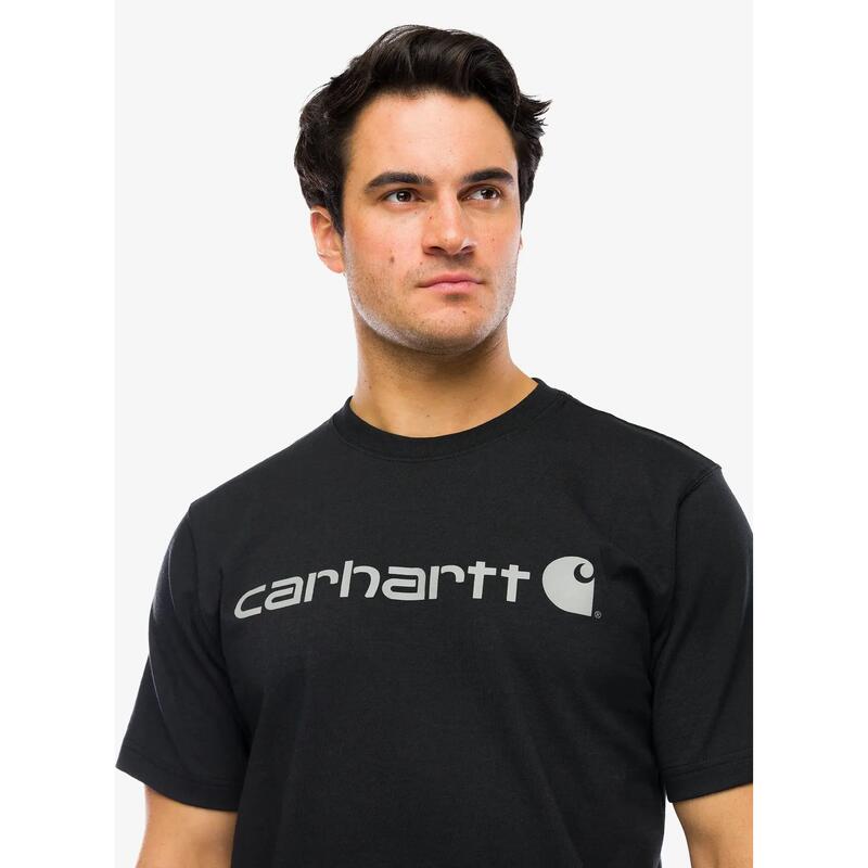 Koszulka bawełniana Carhartt Dearborn Relaxed Logo T-Shirt