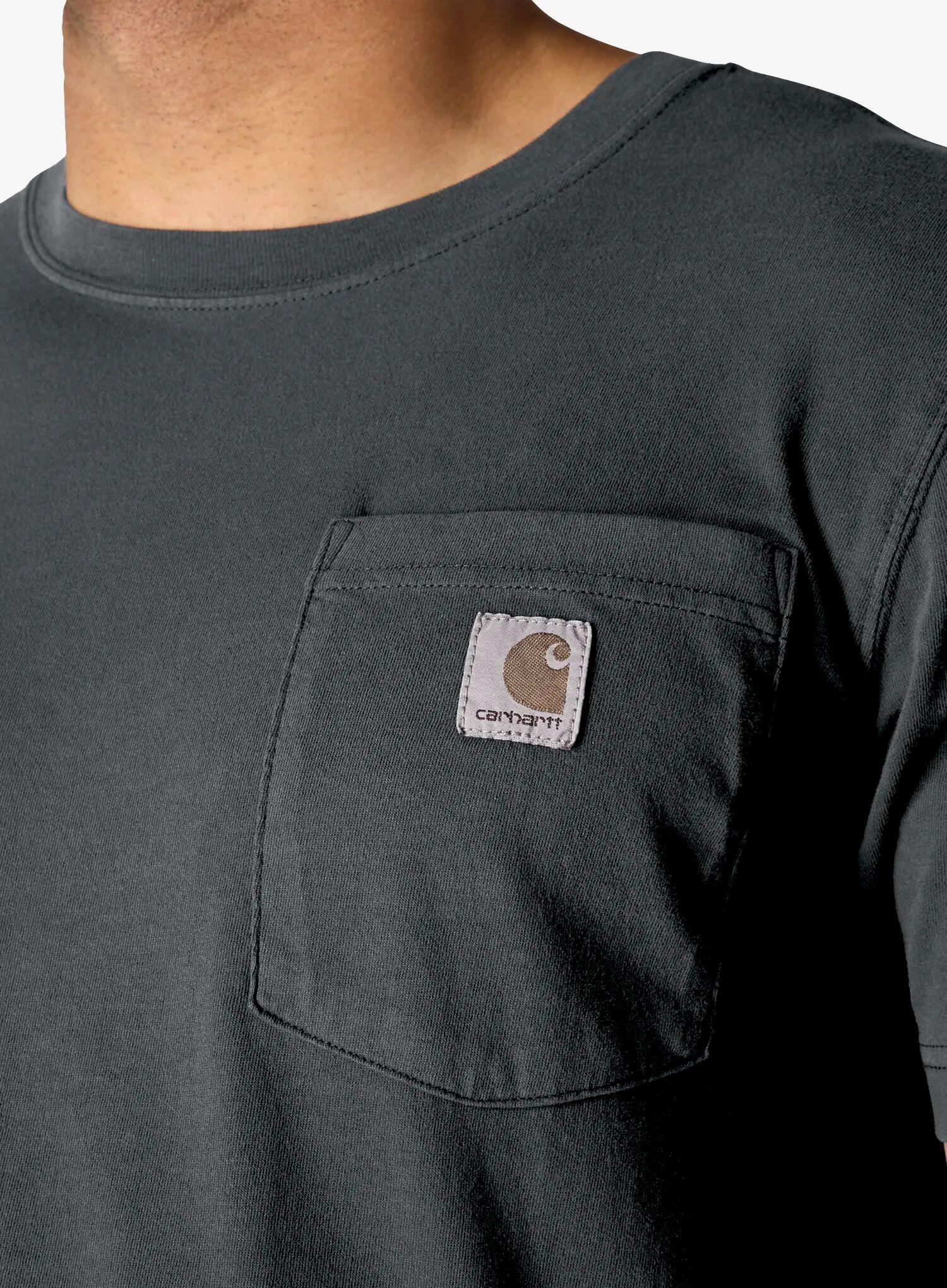 Koszulka bawełniana Carhartt Irvine Relaxed Garment Dyed T-Shirt 5/5