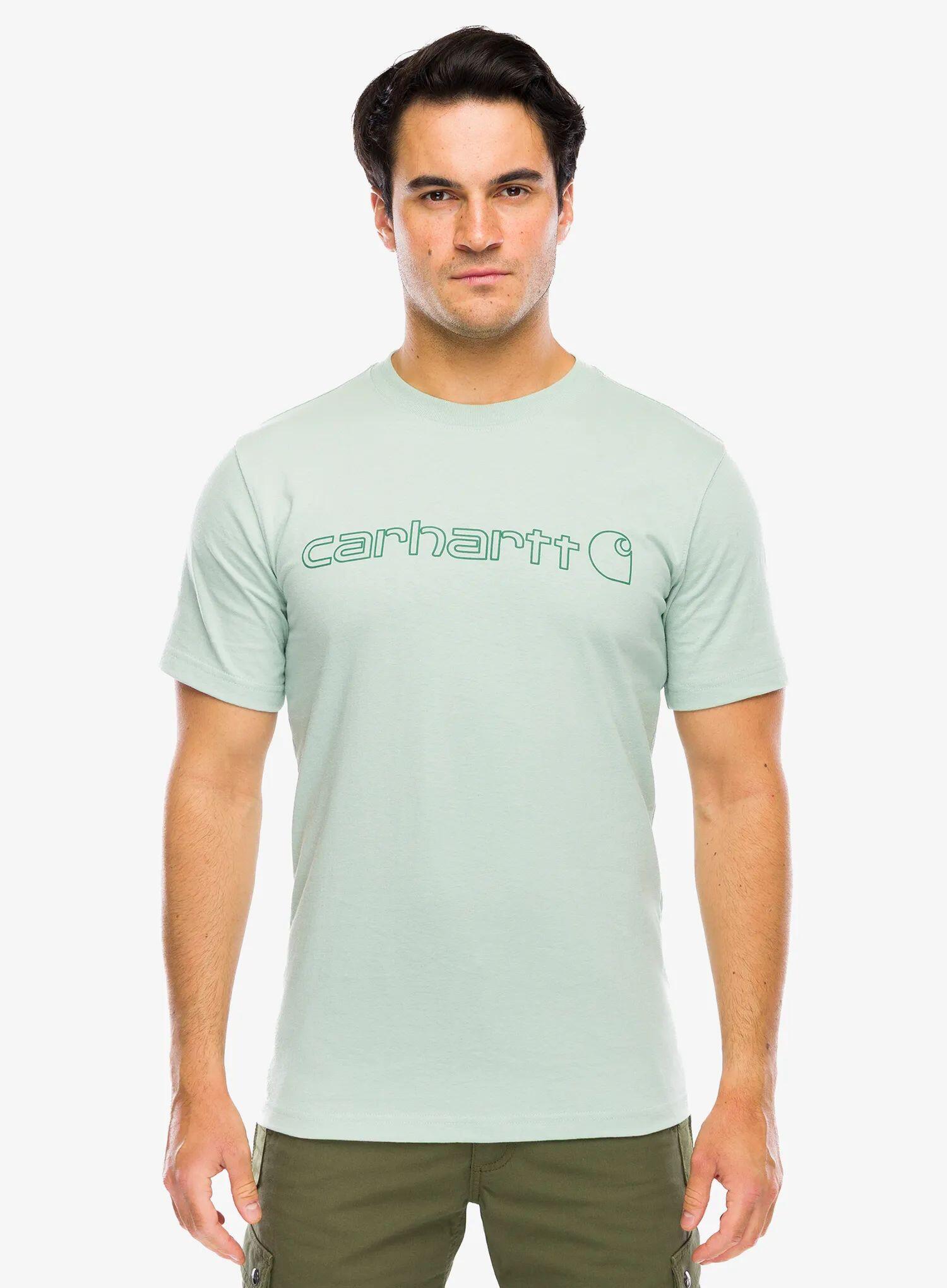 Koszulka bawełniana Carhartt Core Logo T-Shirt S/S 7/7