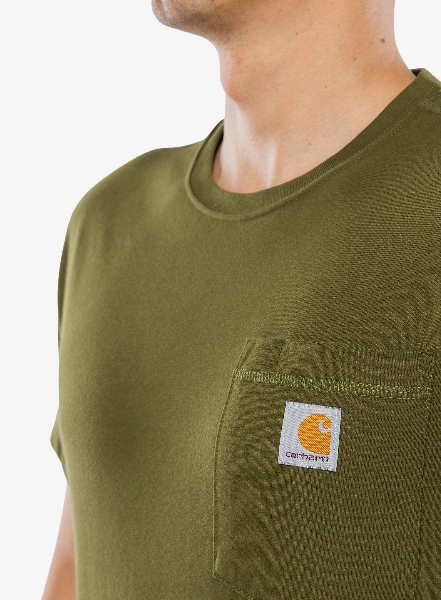 Koszulka bawełniana Carhartt Force Pocket S/S T-Shirt 4/4