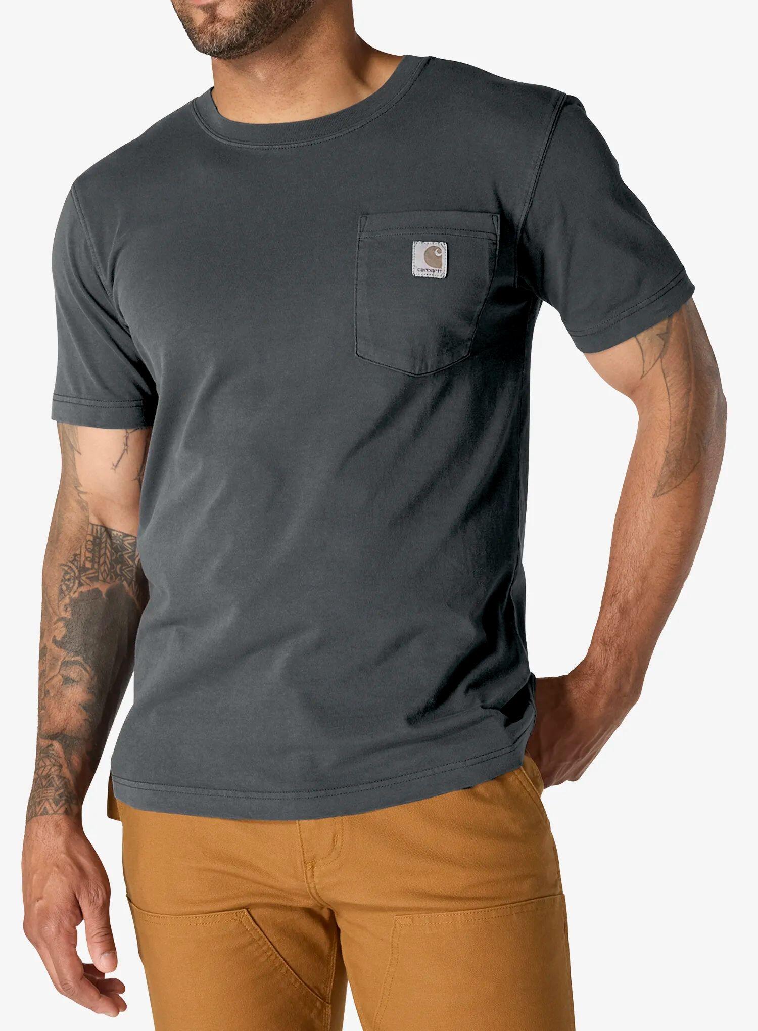 Koszulka bawełniana Carhartt Irvine Relaxed Garment Dyed T-Shirt
