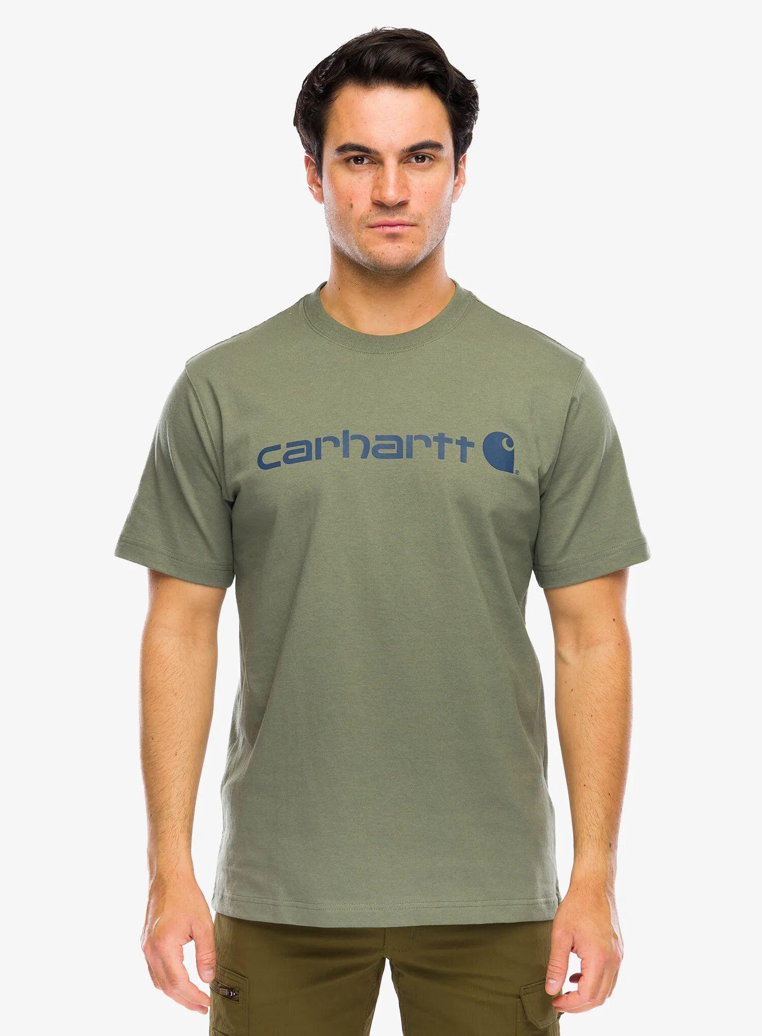 Koszulka bawełniana Carhartt Dearborn Relaxed Logo T-Shirt 7/7