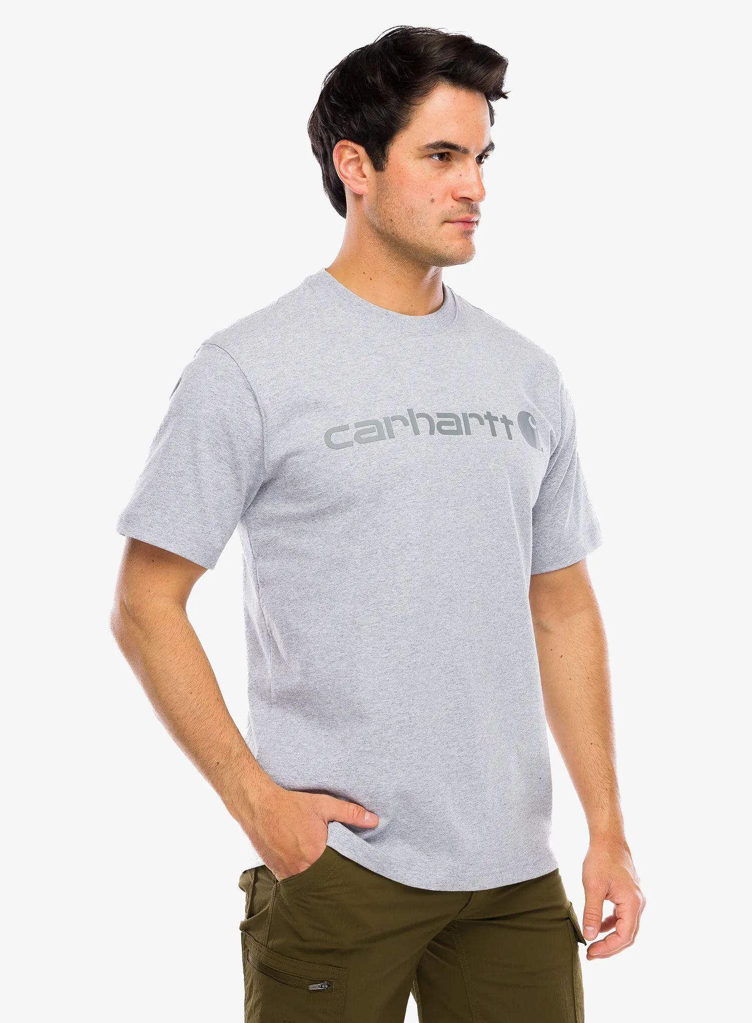 Koszulka bawełniana Carhartt Dearborn Relaxed Logo T-Shirt 4/7