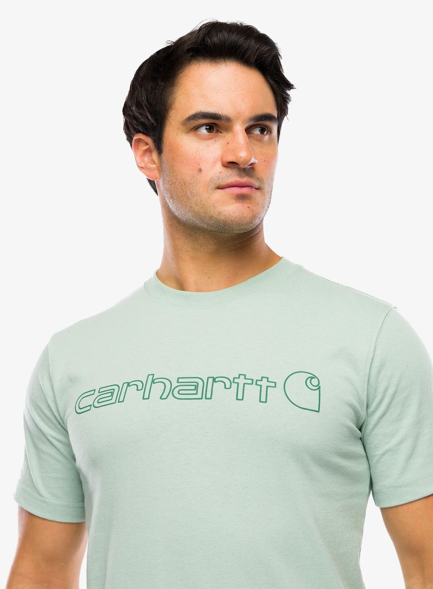 Koszulka bawełniana Carhartt Core Logo T-Shirt S/S 6/7