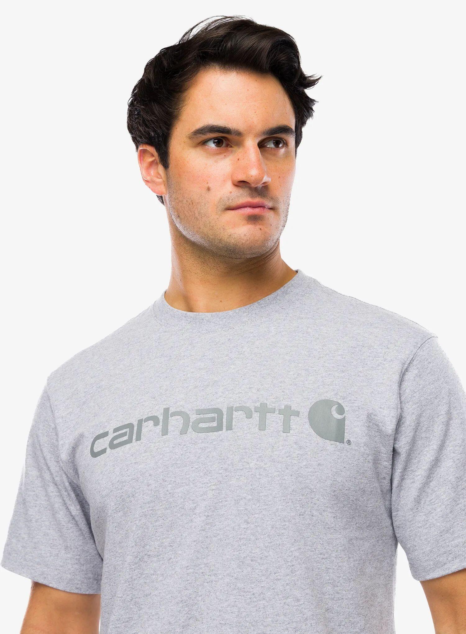 Koszulka bawełniana Carhartt Dearborn Relaxed Logo T-Shirt 6/7