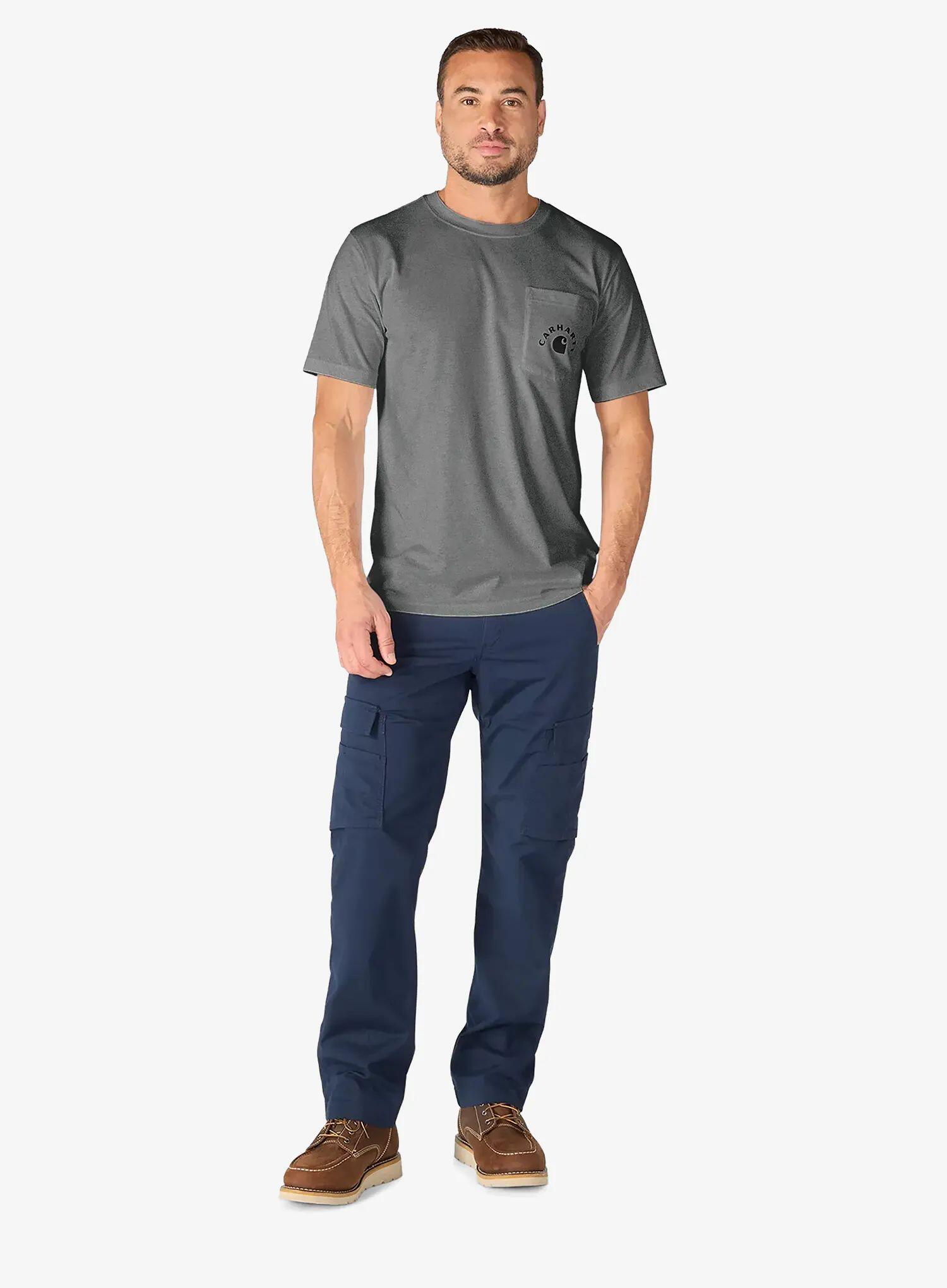 Koszulka z nadrukiem Carhartt Irvine Relaxed Work T-Shirt 3/7