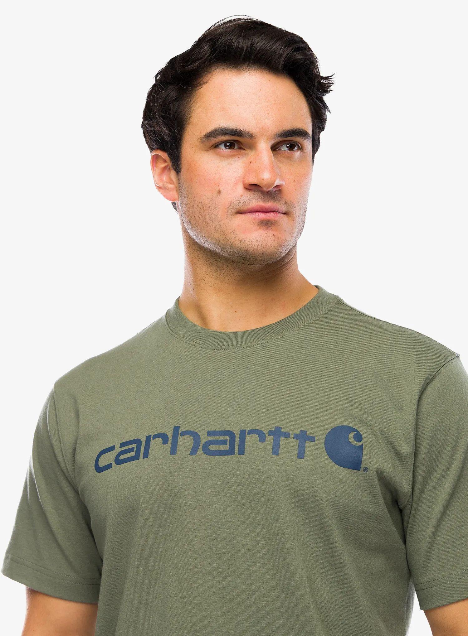 Koszulka bawełniana Carhartt Dearborn Relaxed Logo T-Shirt 6/7