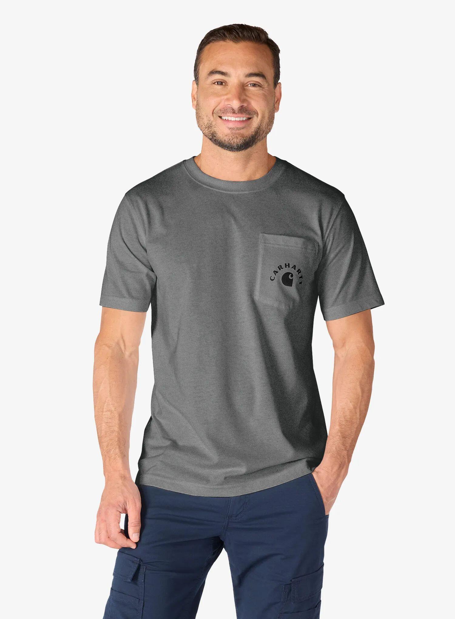 Koszulka z nadrukiem Carhartt Irvine Relaxed Work T-Shirt 7/7