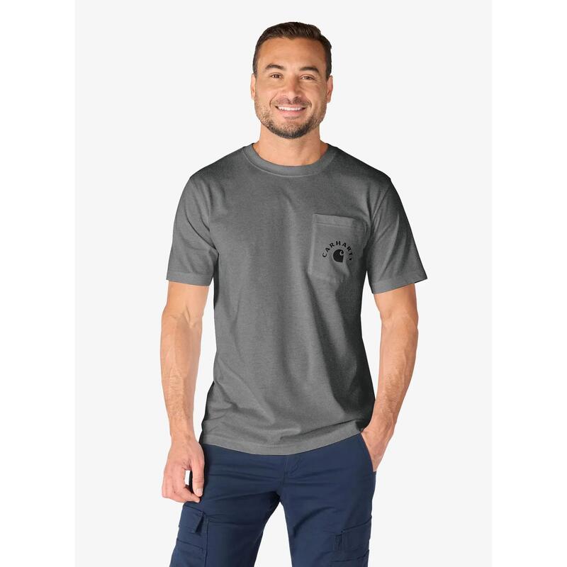 Koszulka z nadrukiem Carhartt Irvine Relaxed Work T-Shirt