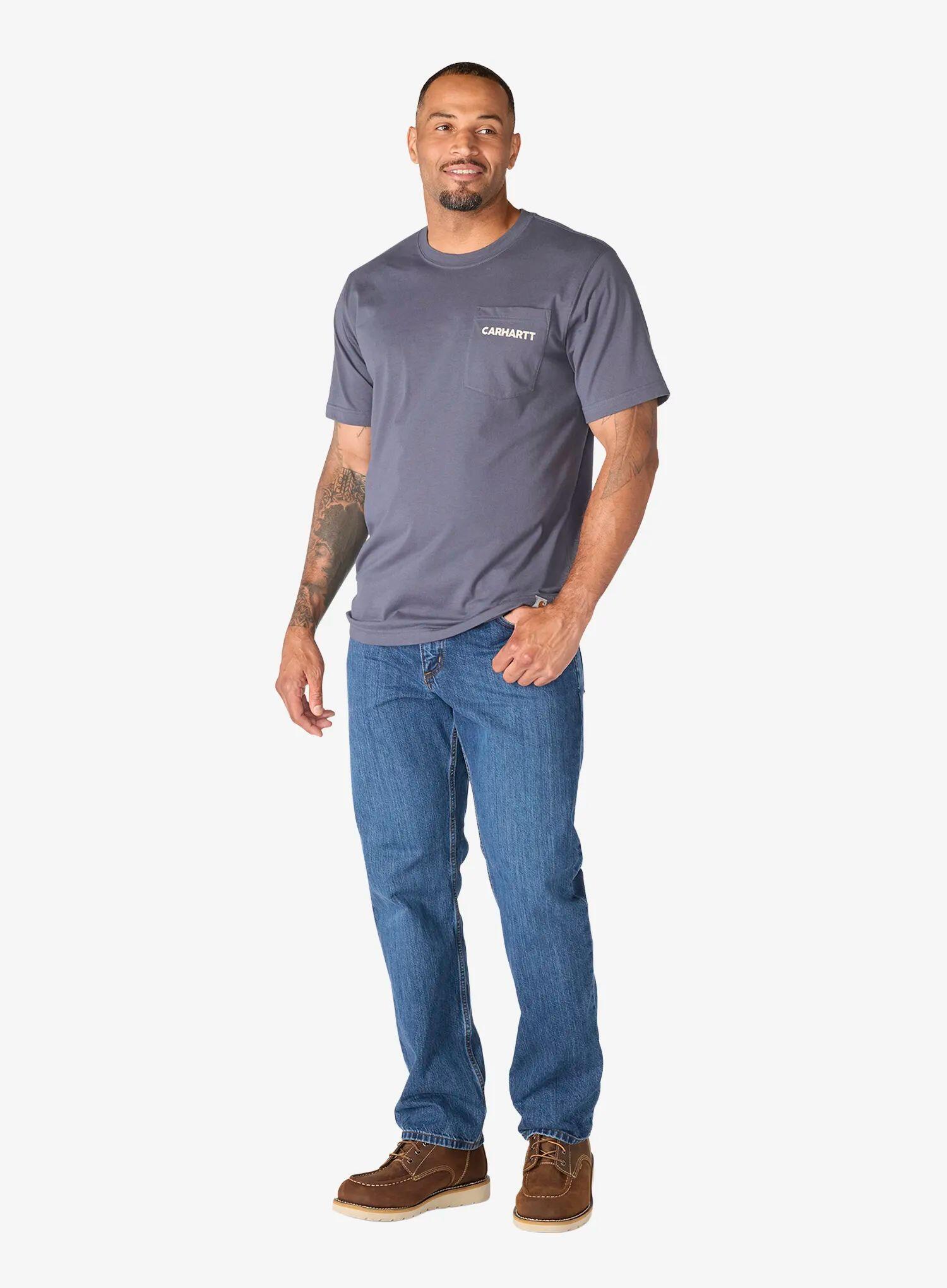 Koszulka z nadrukiem Carhartt Irvine Relaxed Grill T-Shirt 3/4
