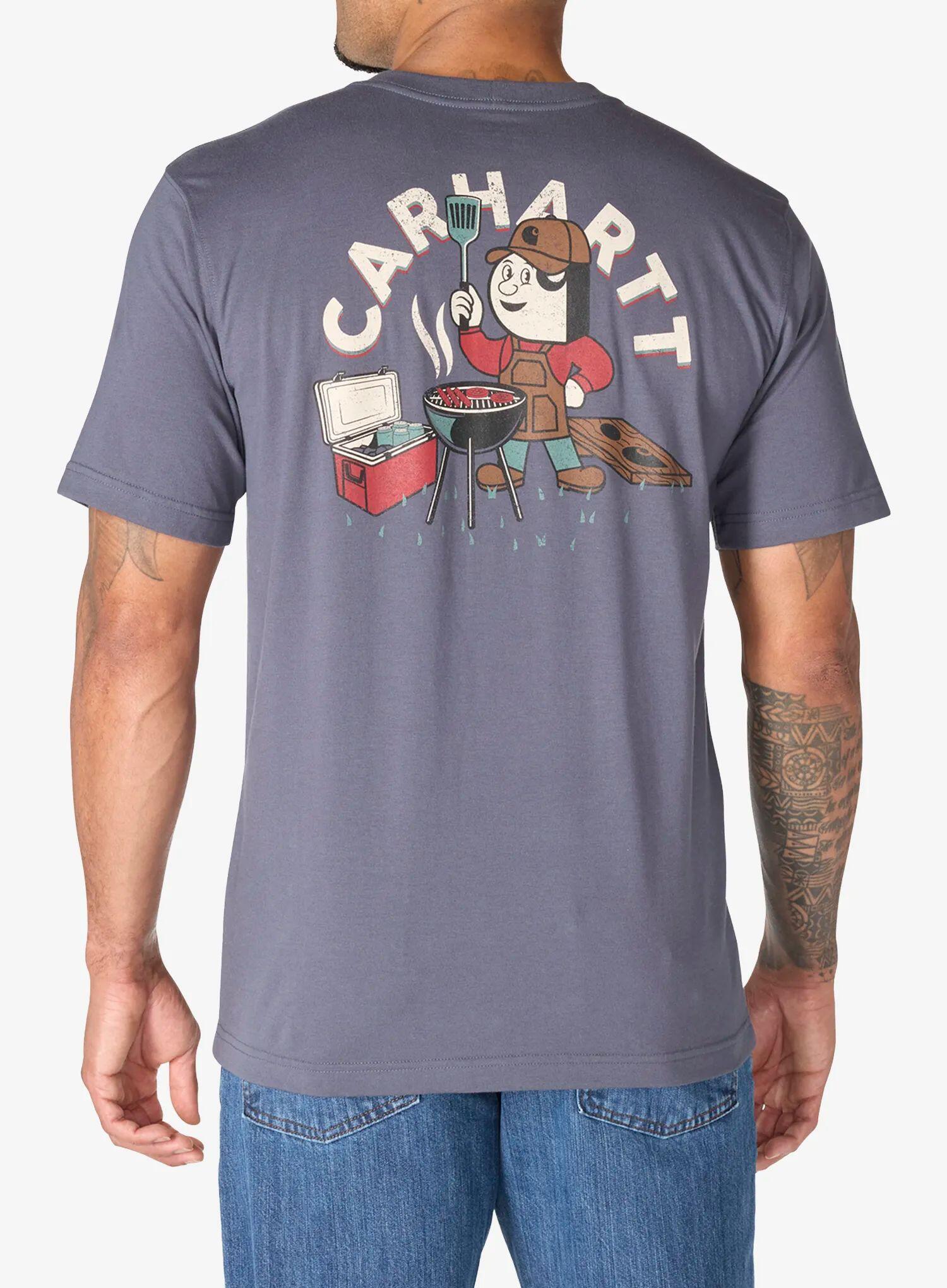 Koszulka z nadrukiem Carhartt Irvine Relaxed Grill T-Shirt 2/4