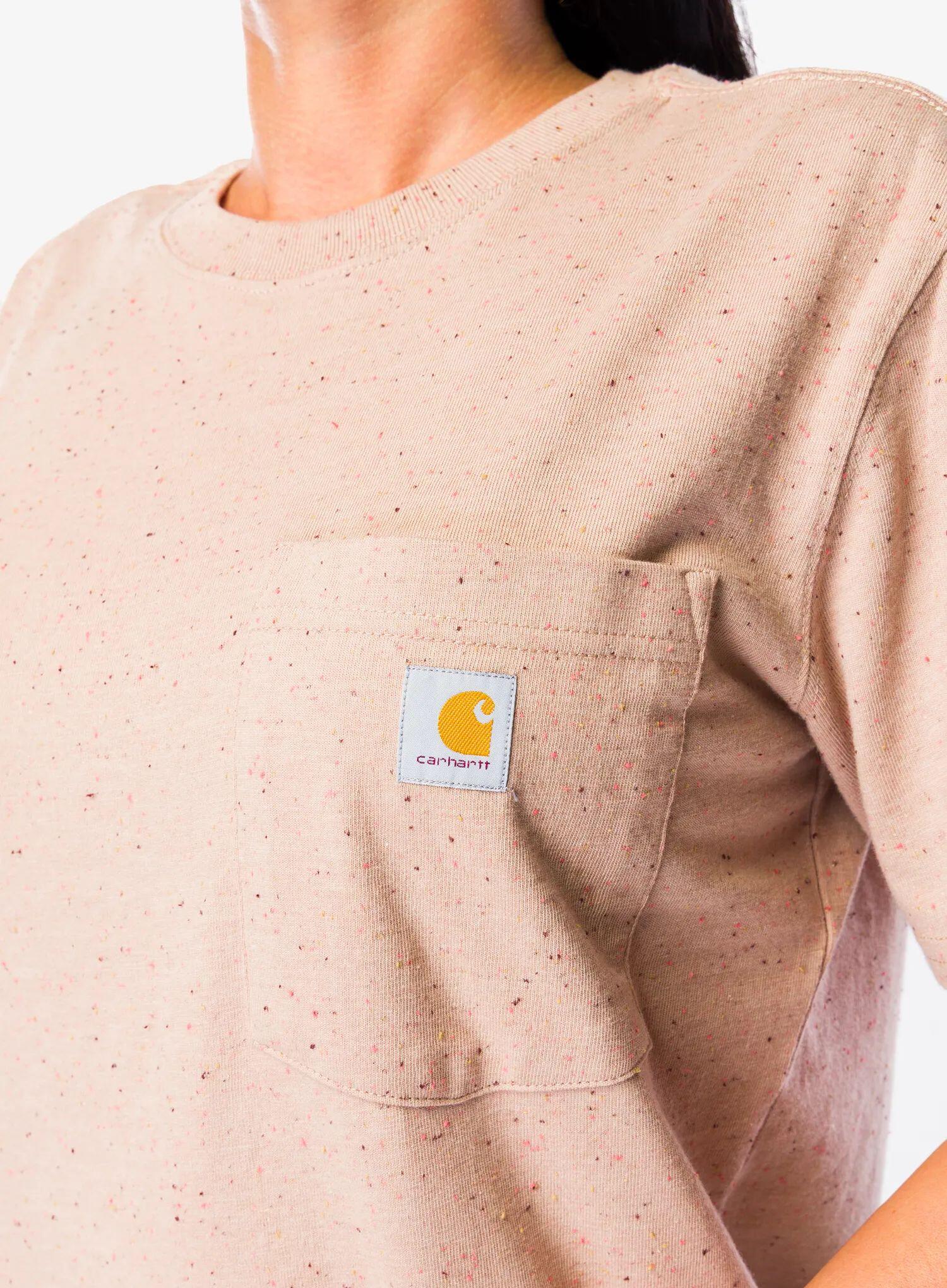 Koszulka bawełniana damska Carhartt Workwear Pocket S/S T-Shirt 5/5