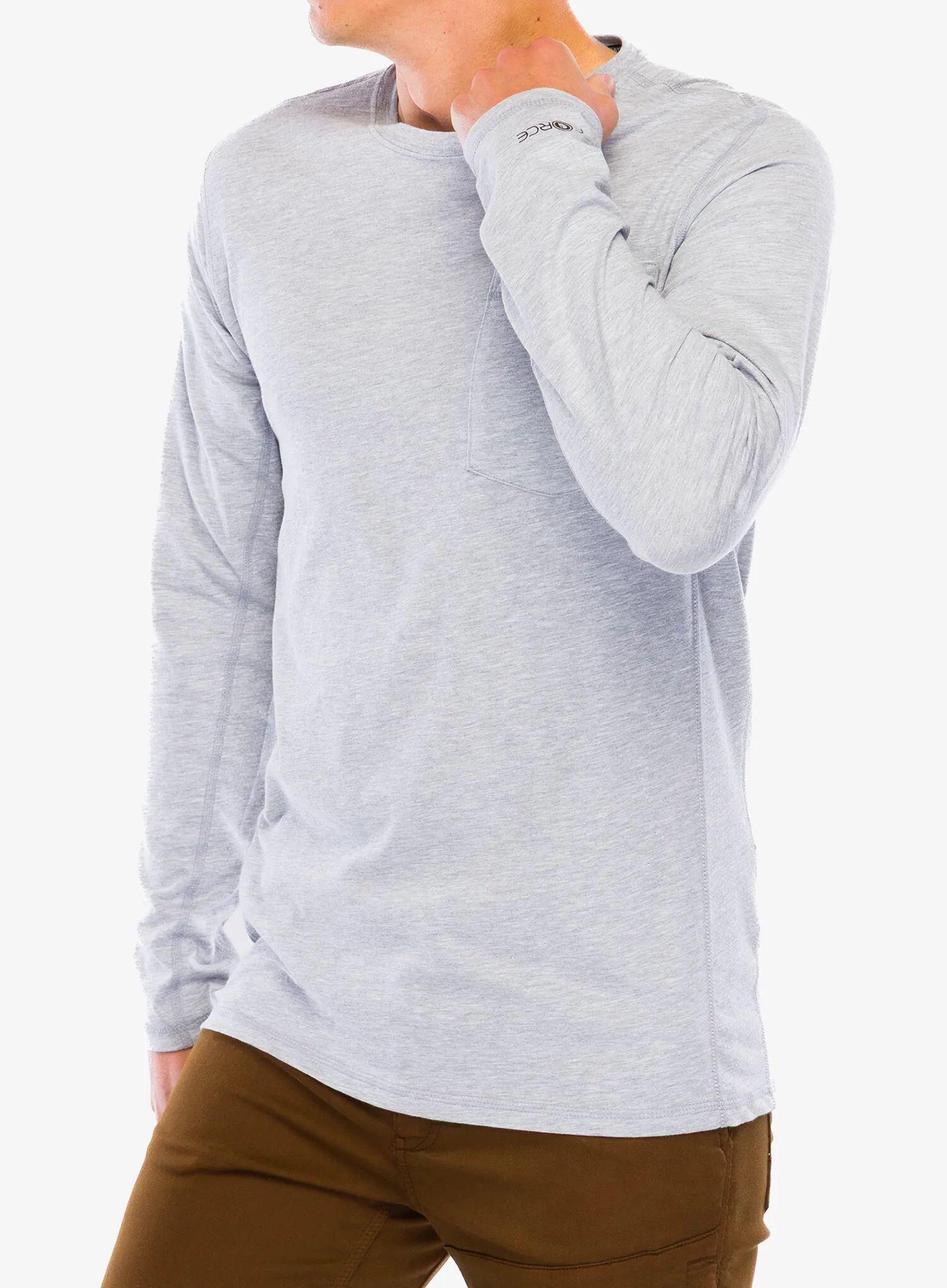 Bluza bez kaptura Carhartt Midweight L/S Pocket T-Shirt 3/6