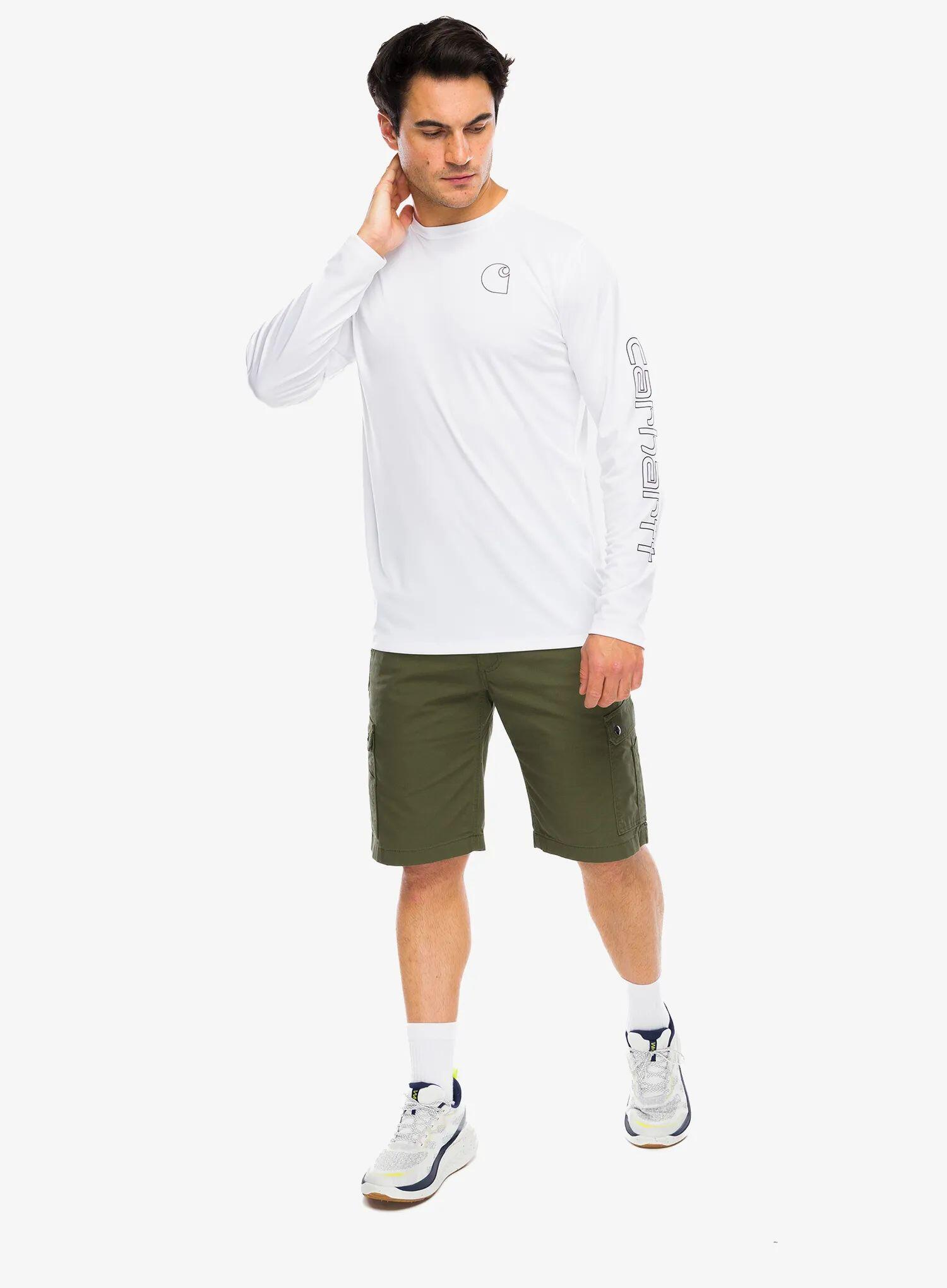Koszulka z długim rękawem Carhartt Force Sun Defender Relaxed LS Logo T-Shirt 2/7