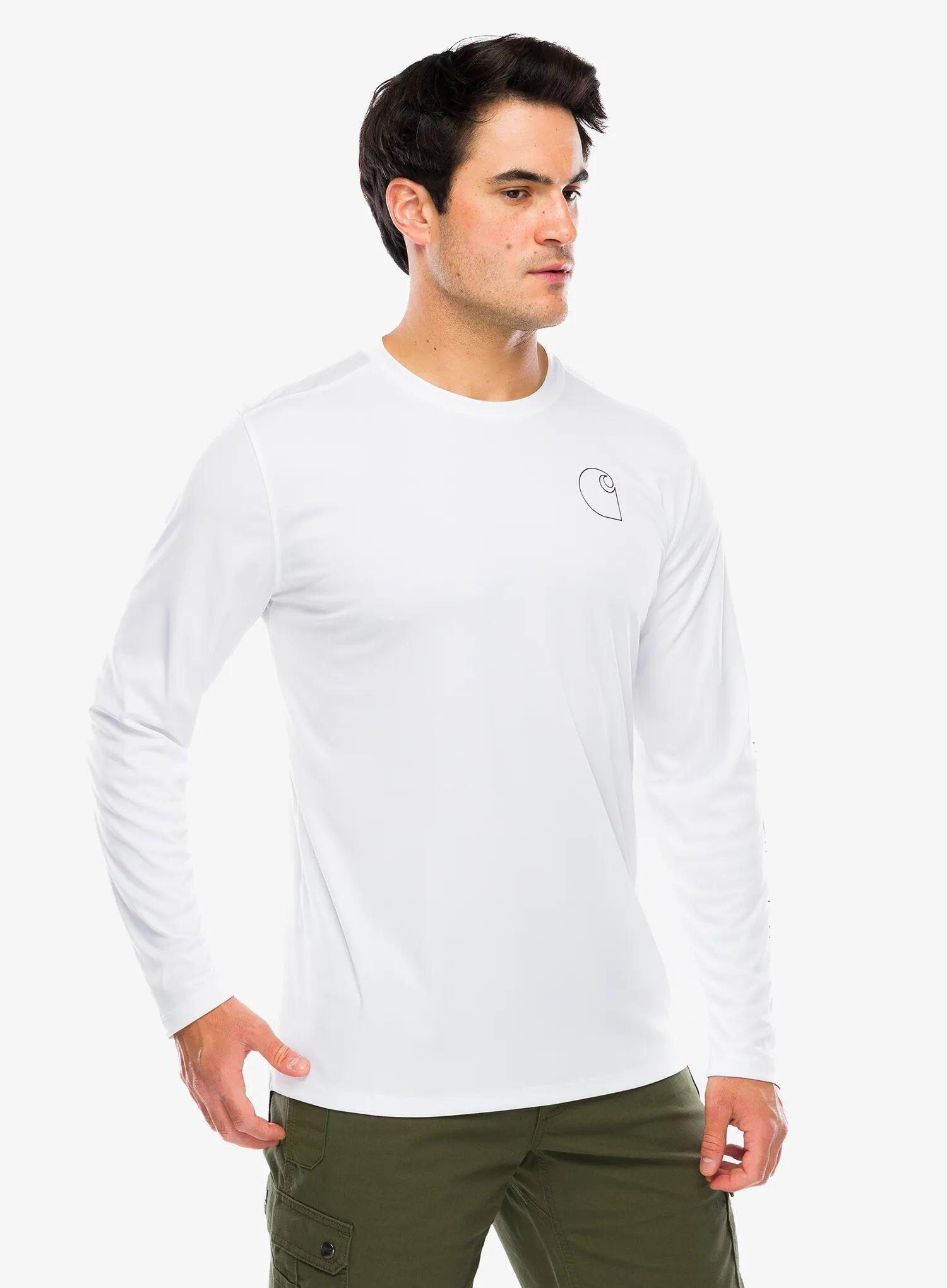 Koszulka z długim rękawem Carhartt Force Sun Defender Relaxed LS Logo T-Shirt 4/7