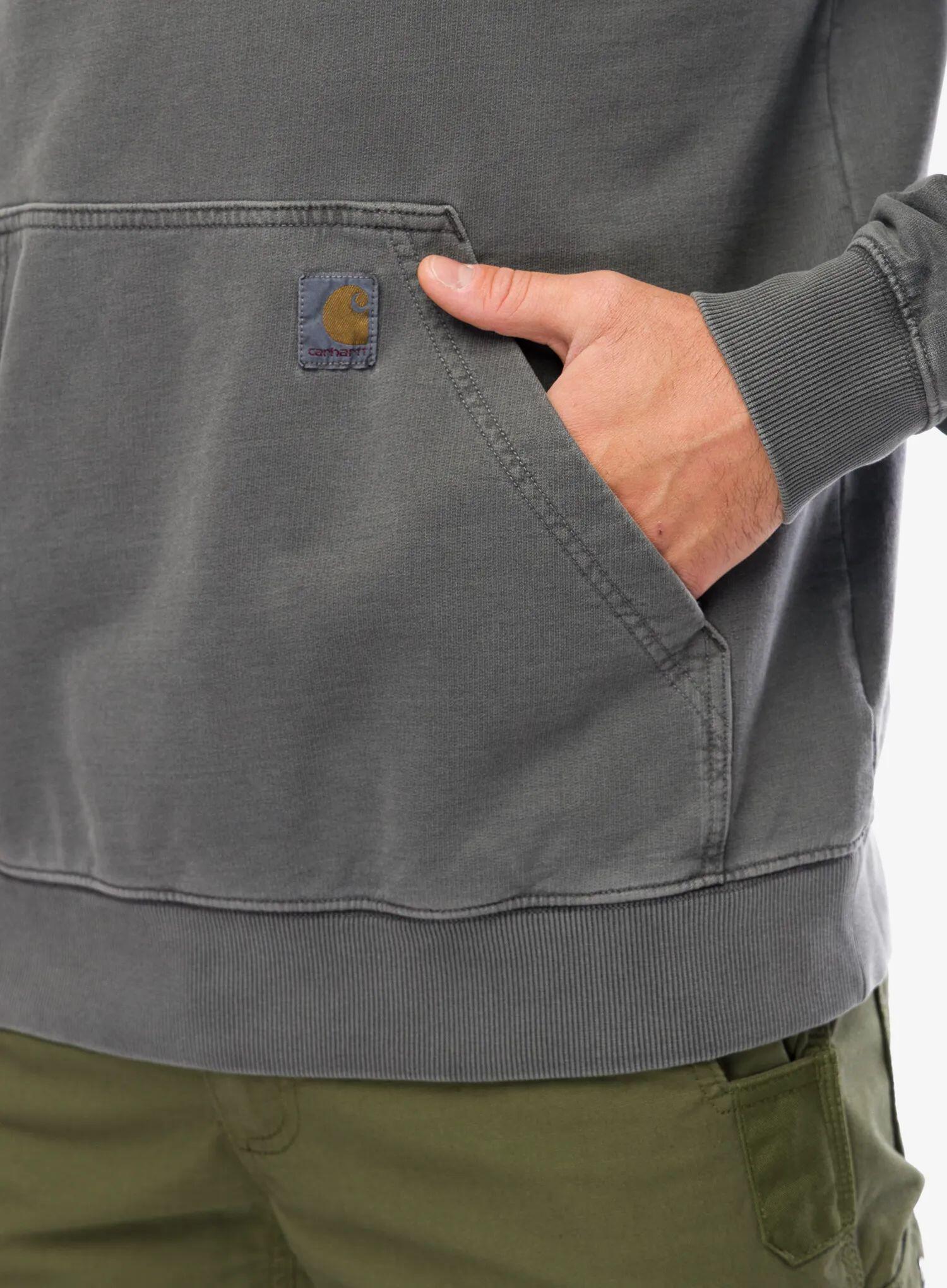 Bluza z kapturem Carhartt Durham Garment Dyed Logo Sweatshirt 7/7