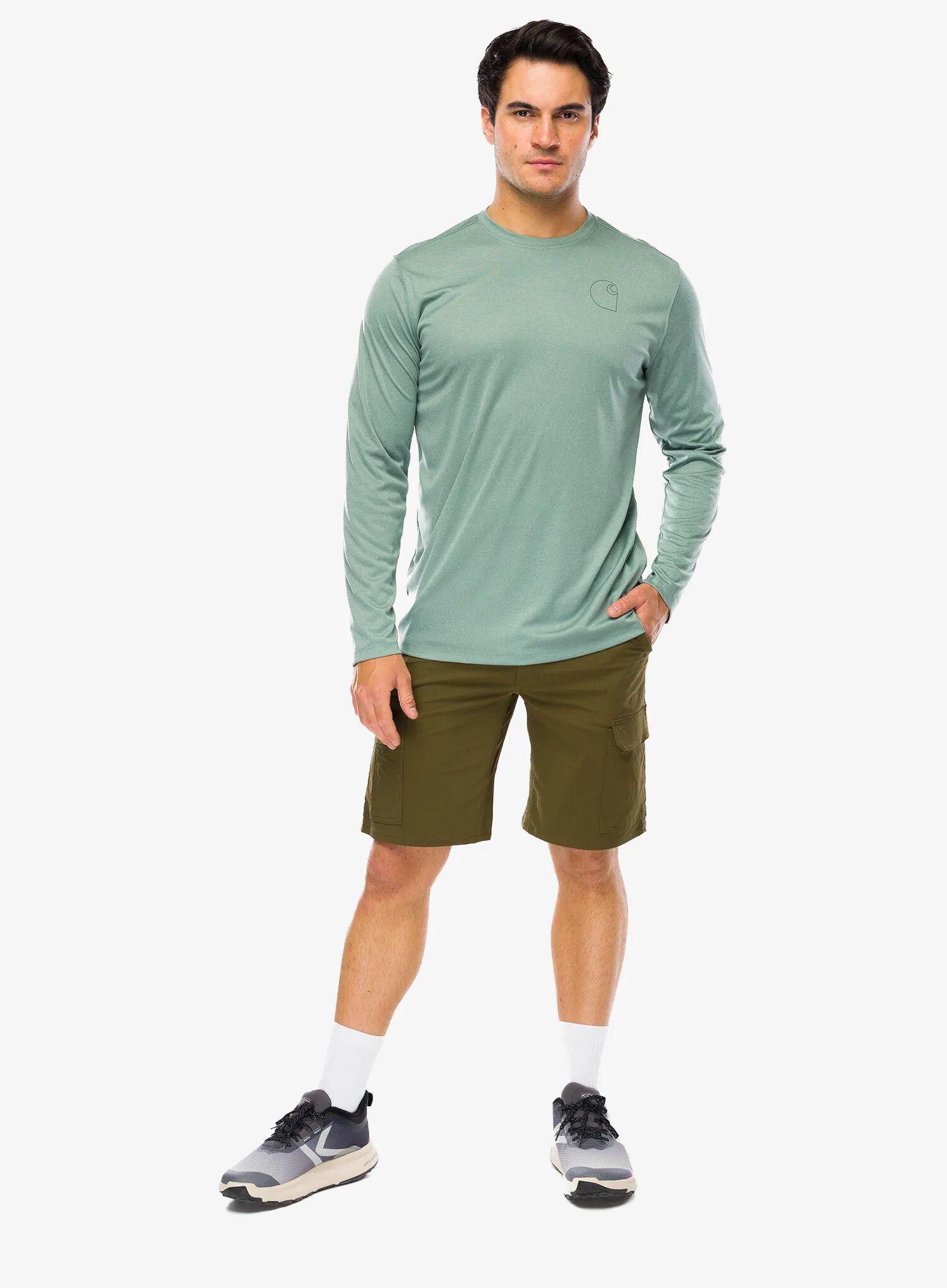 Bluza bez kaptura Carhartt Force Sun Defender Relaxed LS Logo T-Shirt 2/7