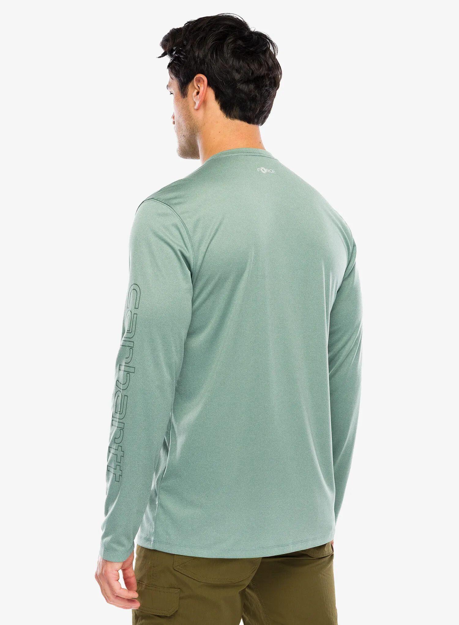Bluza bez kaptura Carhartt Force Sun Defender Relaxed LS Logo T-Shirt 5/7