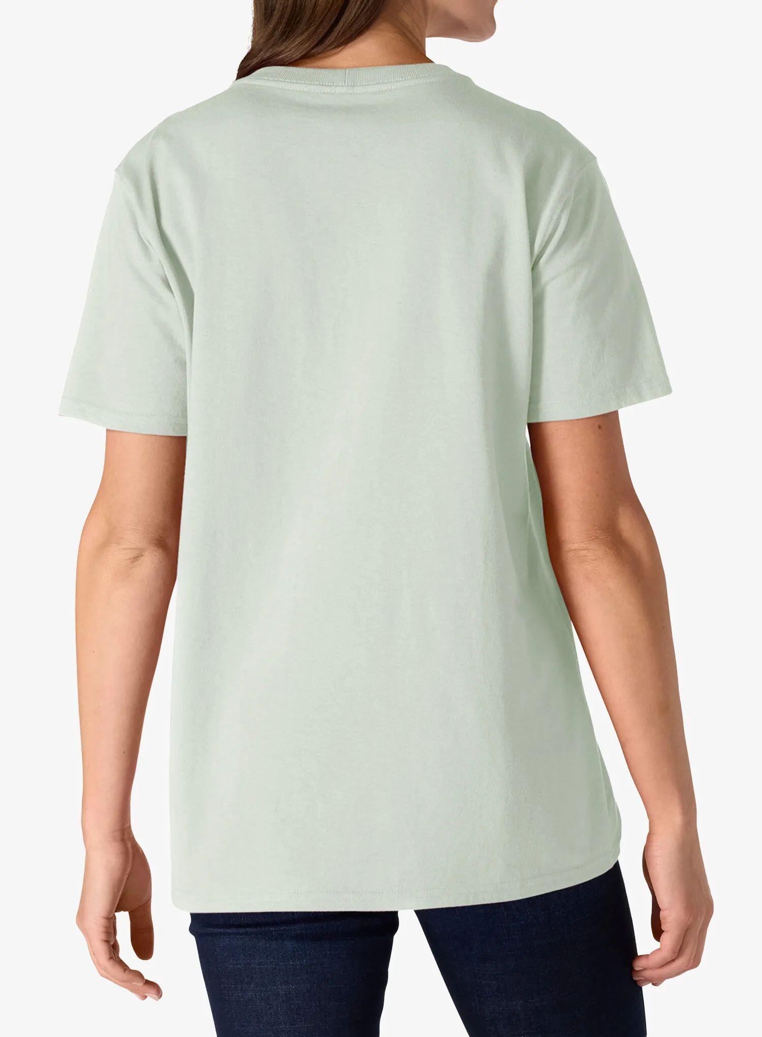 Koszulka bawełniana damska Carhartt Iconic WK87 Pocket T-Shirt 2/5