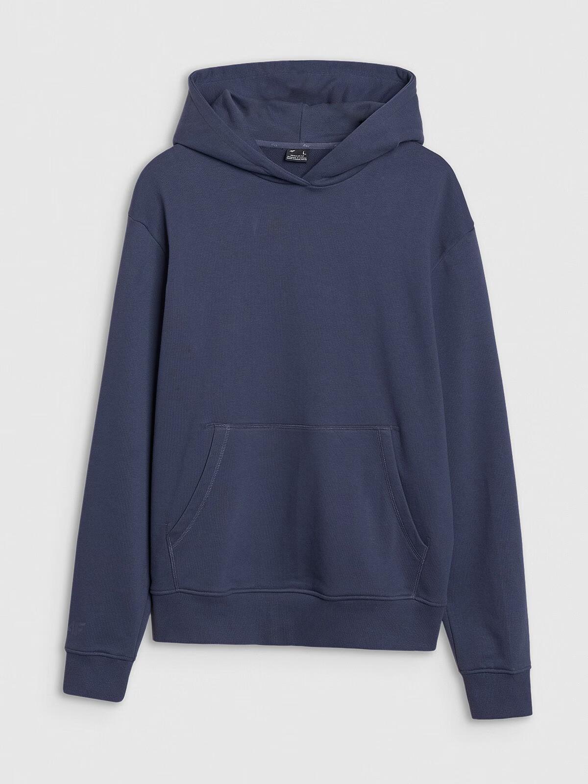 Bluza dresowa nierozpinana z kapturem męska 4F 4FWSS25TSWSM1749 7/7