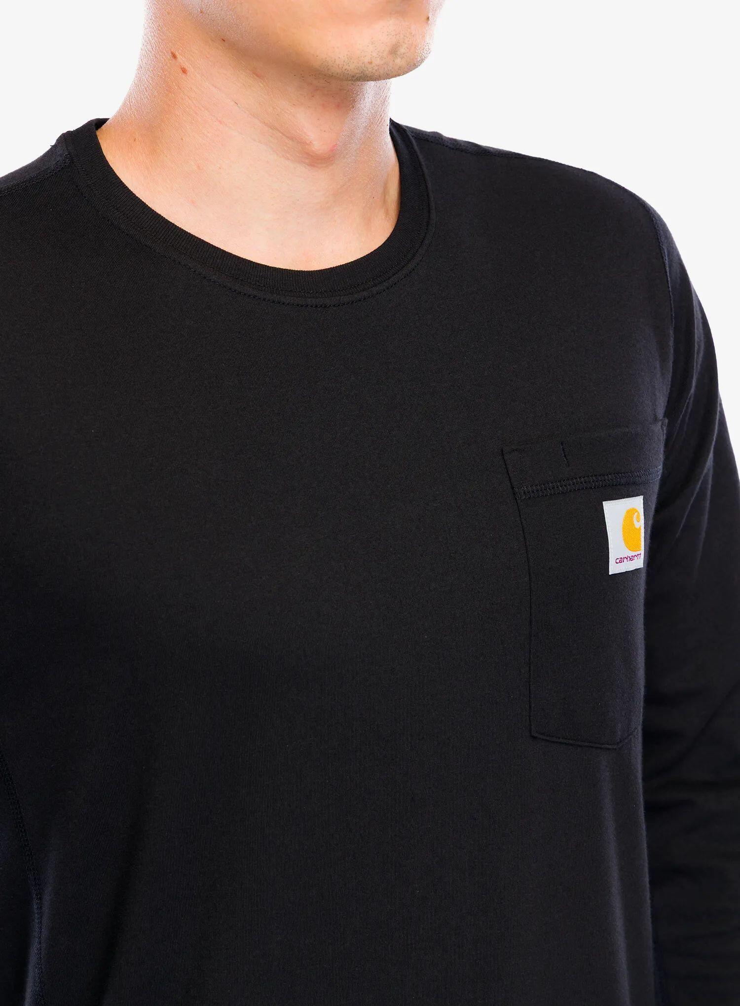 Bluza bez kaptura Carhartt Midweight L/S Pocket T-Shirt 5/5