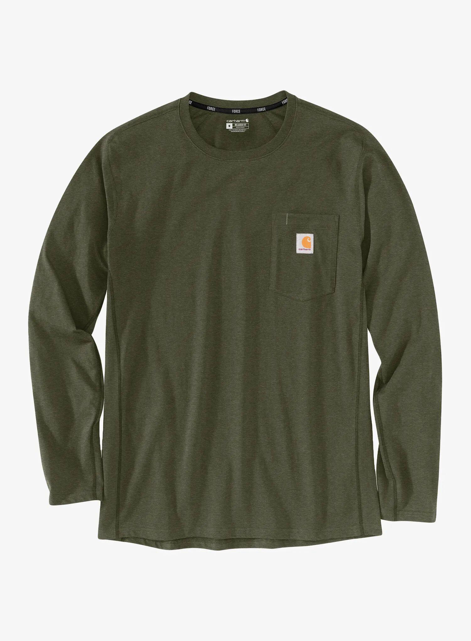 Bluza bez kaptura Carhartt Force Relaxed LS T-Shirt 6/6