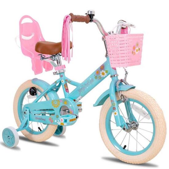Enfant Cyclisme Vélo 16" Stabilisateurs Siège Poupée Panier - Little Daisy