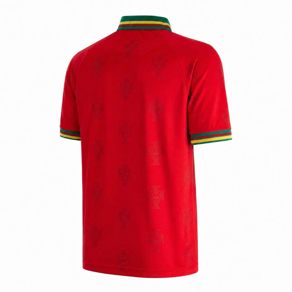 Portugal 1995 - Camiseta de fútbol retro - Roja – COPA Football 3/7