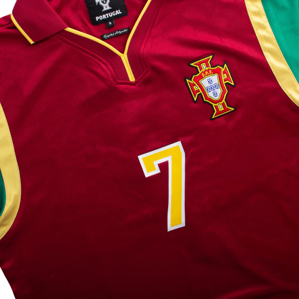 Portugal 1998 - Camiseta de fútbol retro - Roja – COPA Football 3/7