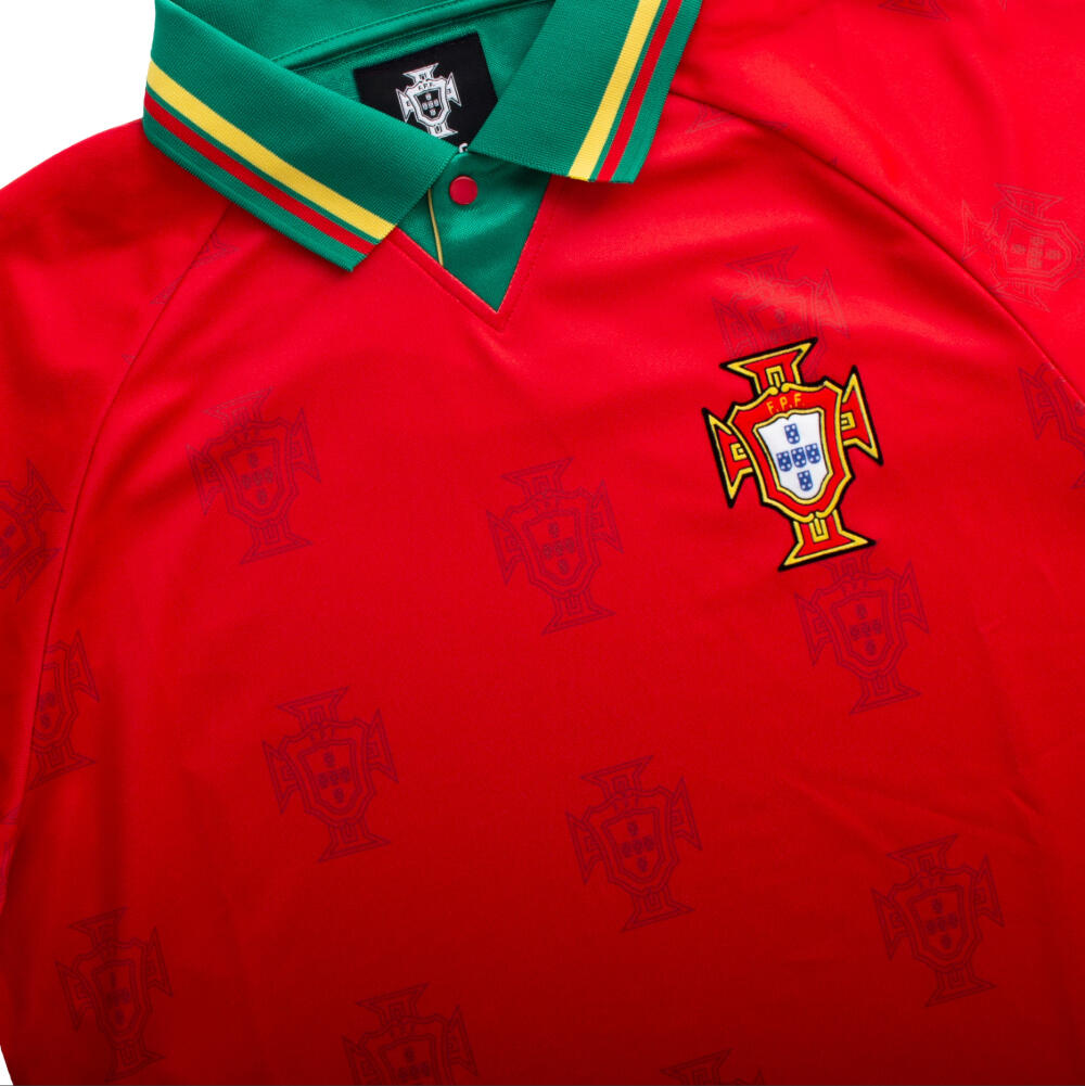 Portugal 1995 - Camiseta de fútbol retro - Roja – COPA Football 4/7