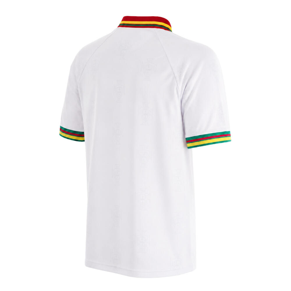 Portugal 1995 - Camiseta de fútbol retro visitante - Blanca – COPA Football 3/7