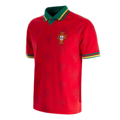 Portugal 1995 - retro voetbalshirt - rood – copa football