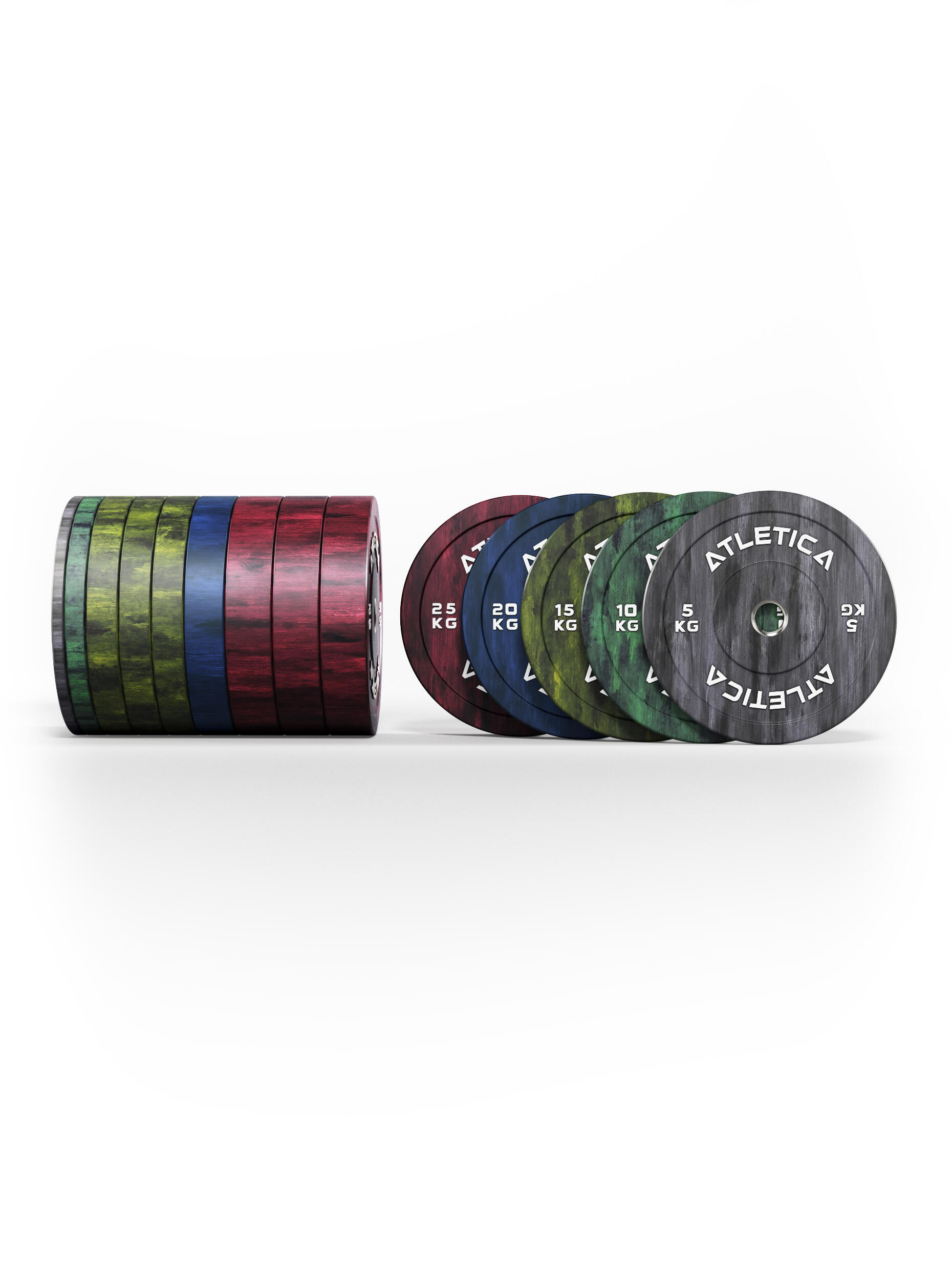 Fusion Bumper Plates SET | 230kg 3/3