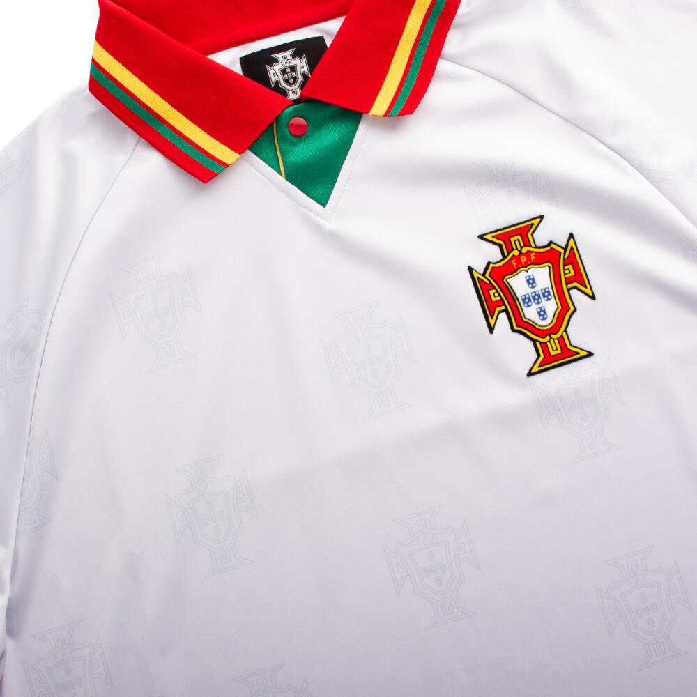 Portugal 1995 - Camiseta de fútbol retro visitante - Blanca – COPA Football 4/7